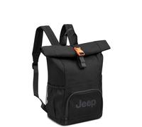 DELSEY PARIS Jeep - JS016D - Sac A Dos Souple 40 cm x 36 cm x 15 cm - 22 L - XS - Noir