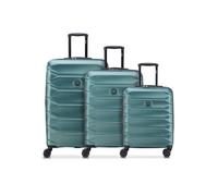 DELSEY Paris Koffer-Set 3-teilig für Damen und Herren | Reise-Trolleys | 50 x 29,5 x 78 cm aus hochwertigem, robustem Polycarbonat Material | Erweiterbar & Teleskopgriff | Meteor Serie