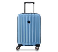 Delsey Kabinentrolley Longitude 55 cm – Hartschalenkoffer, 4 Rollen, Dehnfalte – Blau