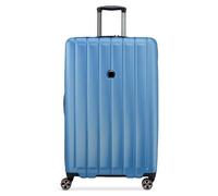 Delsey Paris Longitude 4 Rollen Trolley 81 cm mit Dehnfalte blau