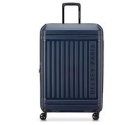 Delsey Trolley Lutece Se 75 cm, 4 Rollen, Dehnfalte, Blau