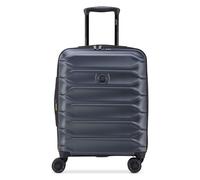 Delsey Paris Meteor 4 Rollen Kabinentrolley 55 cm mit Dehnfalte blau