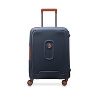 DELSEY Paris - MONCEY - Valise cabine Slim rigide - 55x40x20cm - XS - Bleu Encre