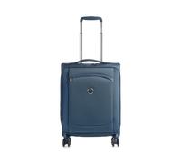 Delsey Paris Montmartre Air 2.0 Slim Line 4-Rollen Trolley blau, Kunstfaser, 40 x 55 x 20cm