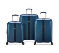 DELSEY Promenade Hard 2.0 Expandable 4 Double Rolls Trolley L / M / S Blue 