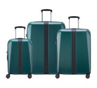 DELSEY PARIS Promenade Hard 2.0 Expandable 4 Double Rolls Trolley L / M / S Green