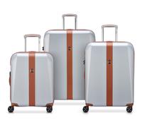 DELSEY PARIS Promenade Hard 2.0 Expandable 4 Double Rolls Trolley L / M / S Silver