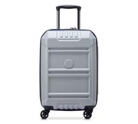 Delsey Paris Rempart 4-Rollen Trolley 55 cm mit Dehnfalte silberfarben