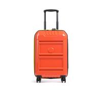 Delsey Paris Rempart 4-Rollen Trolley orange, Polycarbonat, 35 x 55 x 25cm