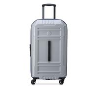 Delsey Paris Rempart 4-Rollen Trolley 73 cm mit Dehnfalte silberfarben