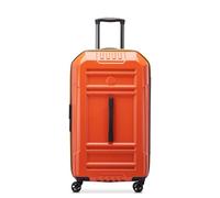 DELSEY PARIS Rempart Hartschalengepäck erweiterbar mit Spinnrollen, Orange/Abendrot im Zickzackmuster (Sunset Chevron), Checked Medium Trunk 26 Inch, Rempart Hartschalengepäck, erweiterbar, mit