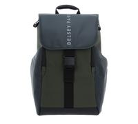 Delsey Paris Securflap 20L Rucksack dunkelbau/grün