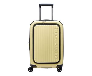 DELSEY PARIS Securitime Zip Expandable F / O 4 Double Rolls Cabin Trolley 55 S Pale Yellow