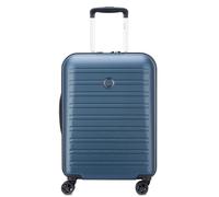 DELSEY PARIS Segur 2.0 4 Double Rolls Cabin Trolley Slim Line Blue