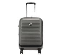 DELSEY Segur 2.0 Expandable 4 Double Rolls Business Cabin Trolley Grey