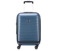 DELSEY Segur 2.0 Expandable 4 Double Rolls Business Cabin Trolley Blue
