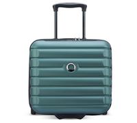 Delsey Paris Shadow 5.0 4-Rollen Businesstrolley 38 cm Laptopfach mit Dehnfalte grün