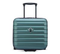 Delsey Paris Shadow 5.0 4-Rollen Businesstrolley 38 cm Laptopfach mit Dehnfalte grün