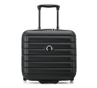 Delsey Paris Shadow 5.0 4-Rollen Businesstrolley 38 cm Laptopfach mit Dehnfalte schwarz