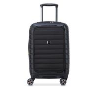 Delsey Paris Shadow 5.0 4-Rollen Kabinentrolley 55 cm Laptopfach mit Dehnfalte schwarz