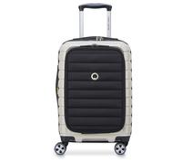 Delsey Paris Shadow 5.0 - 4-Rollen-Kabinentrolley mit Vordertasche S 55 cm erw. USB (elfenbein)
