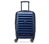 DELSEY PARIS Shadow 5.0 Expandable 4DR Business Cabin Trolley 55 Marine Blue