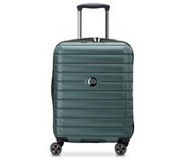 Delsey Paris Shadow 5.0 - 4-Rollen-Kabinentrolley Slim Line USB 55 cm (grün)