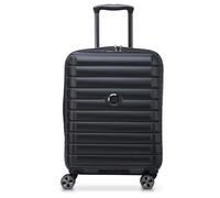 Delsey Paris Shadow 5.0 - 4-Rollen-Kabinentrolley Slim Line USB 55 cm (schwarz)