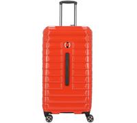 Delsey Paris Shadow 5.0 4-Rollen Trolley 80 cm (platin) intensives rot (002878828-14) rot