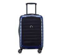 DELSEY PARIS Shadow 5.0 Expandable 4DR Business Cabin Trolley 55 Marine Blue