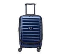 DELSEY PARIS Shadow 5.0 Expandable 4DR Business Cabin Trolley 55 Marine Blue