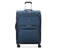 DELSEY Paris Sky Max 2.0 Softside Erweiterbares Gepäck mit Spinnrollen, Blau, Checked-Large, 28 Inch