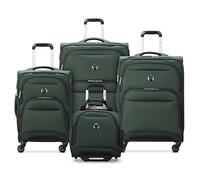 DELSEY PARIS Sky Max 2.0 Softside Erweiterbares Gepäck mit Spinnrollen, Grün, Carry-on 21 Inch