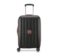 DELSEY Paris St. Tropez Hardside Erweiterbares Gepäck mit Spinner-Rädern, schwarz, Carry-on 21 Inch, St. Tropez Hartschalengepäck, erweiterbar, mit Rollen