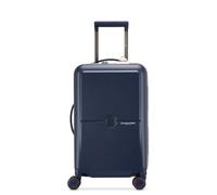 DELSEY Paris - TURENNE 2.0 - Roland Garros Edition - Hartschalenkoffer 56 cm x 34 cm x 24 cm - 36 L - S - Blau