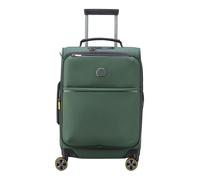 DELSEY PARIS Turenne Soft 4 Double Rolls Exp Cabin Trolley 55 S Green