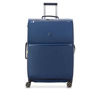 Delsey Trolley Turenne Soft L – erweiterbar, 4‑Rollen – Dunkelblau