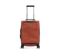 Delsey Paris Turenne Soft 4 Rollen Kabinentrolley 56 cm mit Dehnfalte backstein (TAS027026) orange
