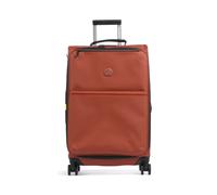 Delsey Paris Turenne Soft 4 Rollen Trolley 68 cm mit Dehnfalte backstein (TAS027030) orange