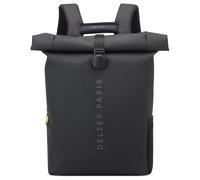 Delsey Paris Turenne Soft Rucksack RFID Schutz 46 cm Laptopfach schwarz (TAS027016) schwarz