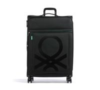 Delsey Paris x United Colors of Benetton CB 4-Rollen Trolley schwarz, Kunstfaser, 51 x 77 x 36cm