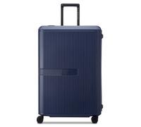 Delsey Paris x United Colors of Benetton Color Block Hardside 4-Rollen Trolley 76 cm blau