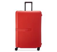 Delsey Paris x United Colors of Benetton Color Block Hardside 4-Rollen Trolley 76 cm rot