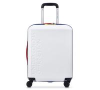 Delsey Paris x United Colors of Benetton United 4-Rollen Trolley weiß, ABS, 40 x 55 x 21cm