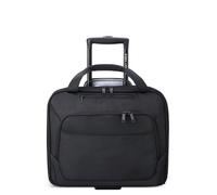 DELSEY PARVIS PLUS Laptop Rollkoffer, 42 cm, 19 liters, Schwarz (Noir)