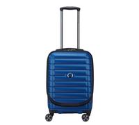 Delsey Shadow 5.0 Cabin Trolley Front Pocket 55 Expandable blue