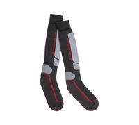 Delta Funktionssocken antistatisch, antibakteriell, Schwarz-Grau, Größe 43-46, Arbeitssocken