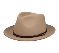 Delvane Fedora Wollhut by Stetson hellbeige L (58-59 cm)