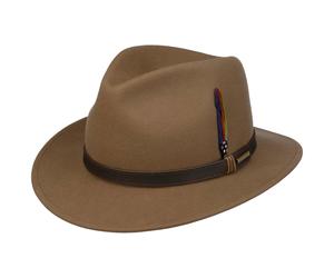 Delvaro Traveller Wollhut by Stetson braun M (56-57 cm)
