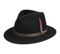 Delvaro Traveller Wollhut by Stetson schwarz L (58-59 cm)